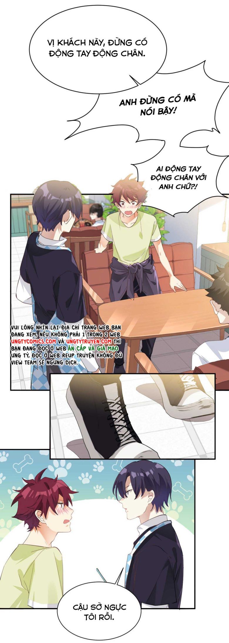 Tình Yêu Trên Mạng Của Giáo Bá Lật Xe Rồi: Chapter 4