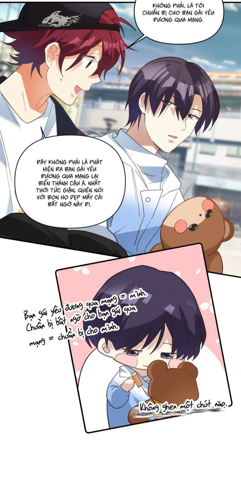 Tình Yêu Trên Mạng Của Giáo Bá Lật Xe Rồi: Chapter 45