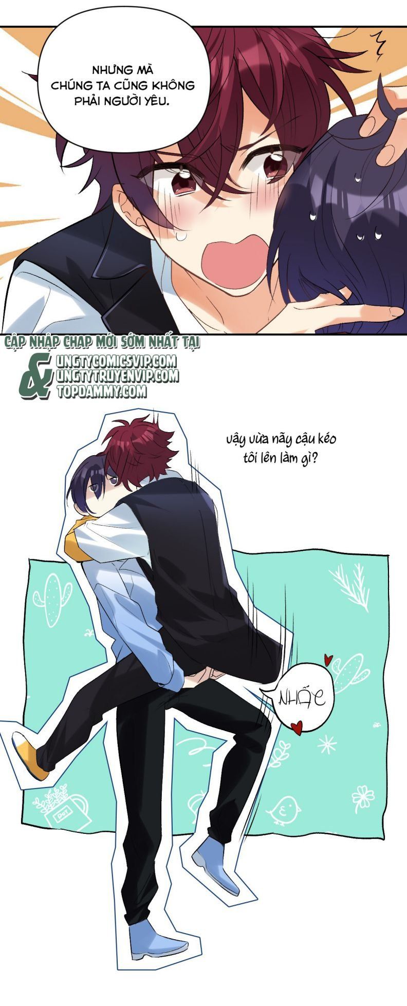 Tình Yêu Trên Mạng Của Giáo Bá Lật Xe Rồi: Chapter 46