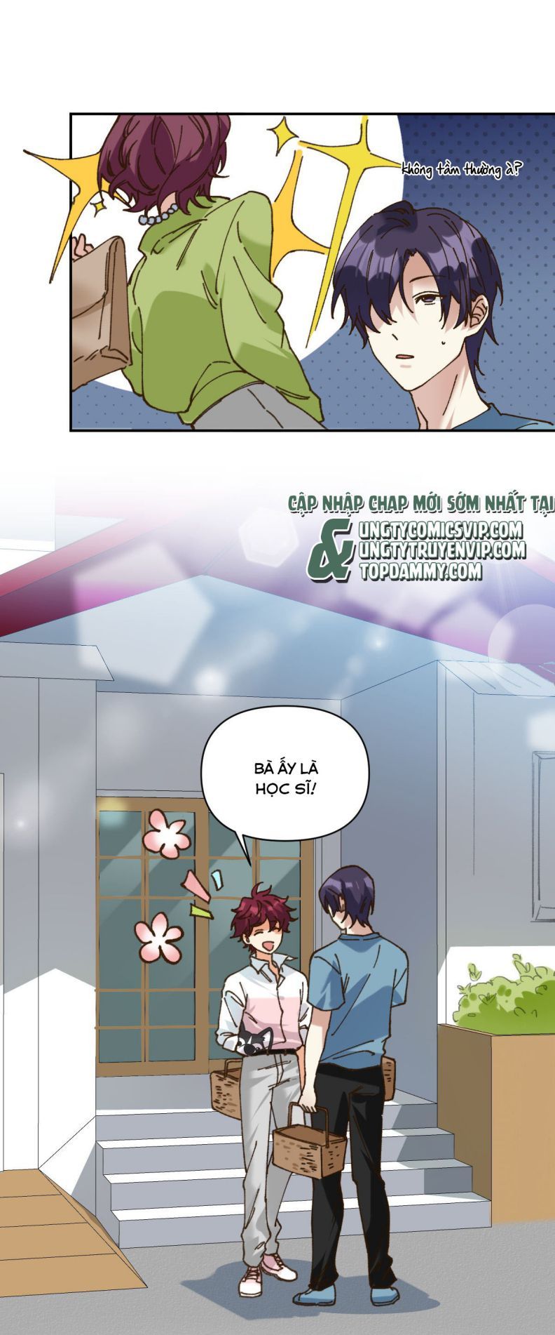 Tình Yêu Trên Mạng Của Giáo Bá Lật Xe Rồi: Chapter 53