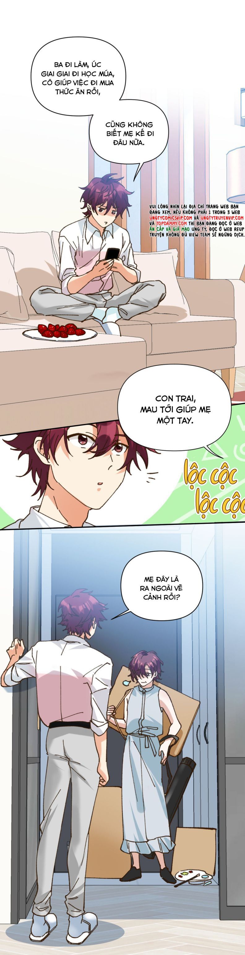 Tình Yêu Trên Mạng Của Giáo Bá Lật Xe Rồi: Chapter 53