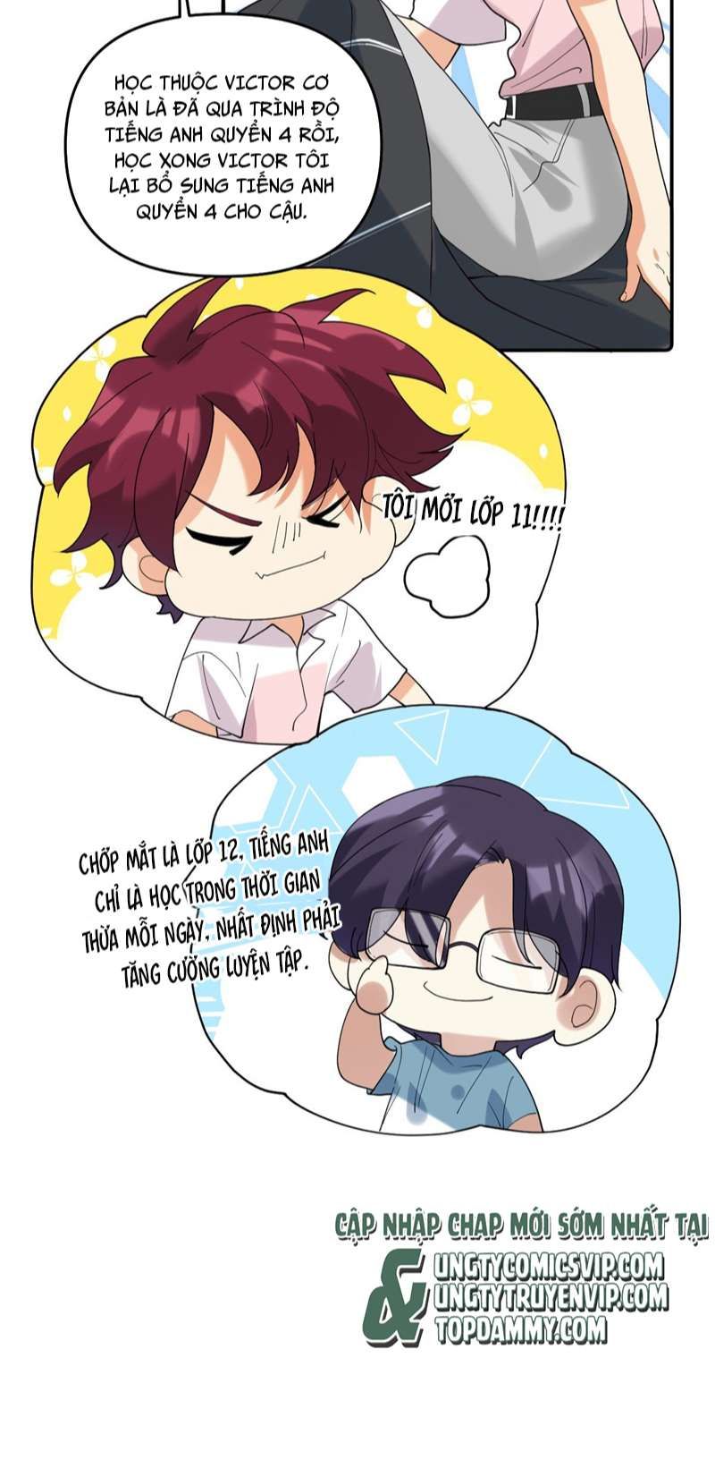 Tình Yêu Trên Mạng Của Giáo Bá Lật Xe Rồi: Chapter 54