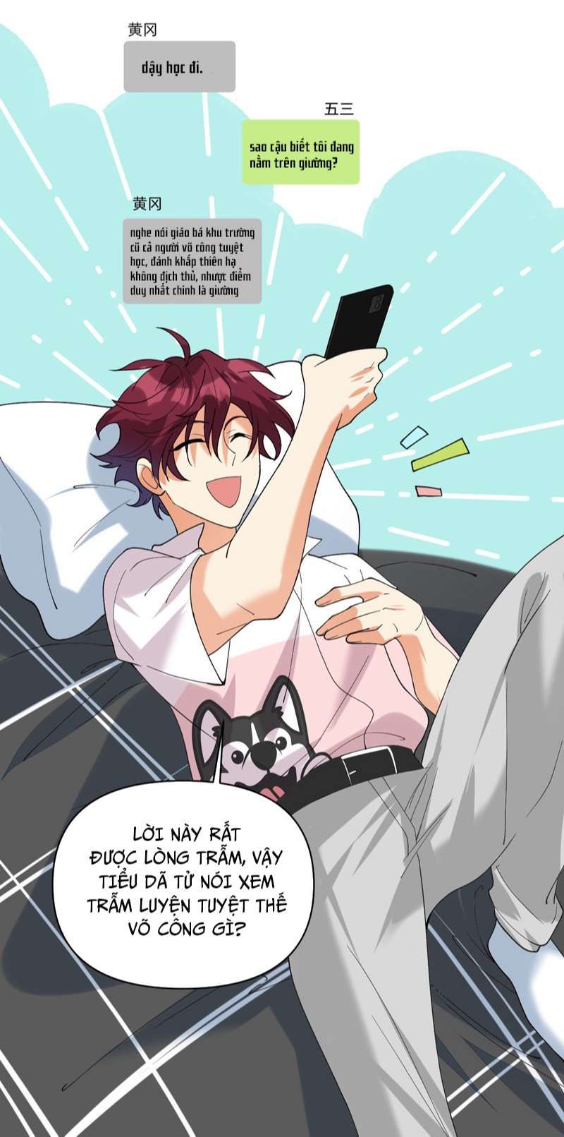 Tình Yêu Trên Mạng Của Giáo Bá Lật Xe Rồi: Chapter 54