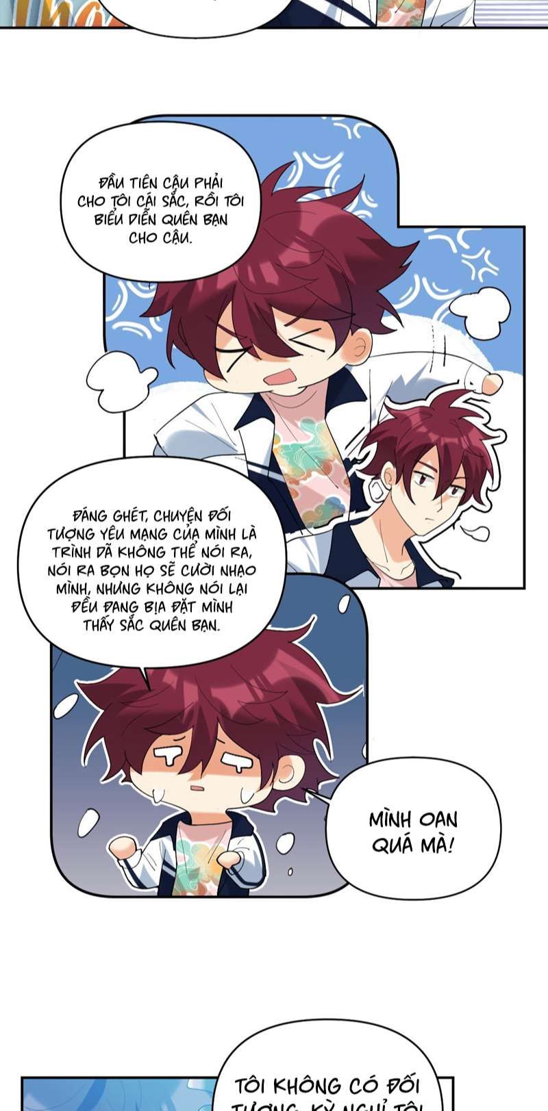 Tình Yêu Trên Mạng Của Giáo Bá Lật Xe Rồi: Chapter 55