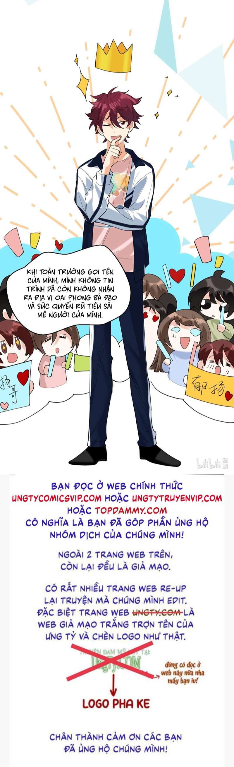 Tình Yêu Trên Mạng Của Giáo Bá Lật Xe Rồi: Chapter 55