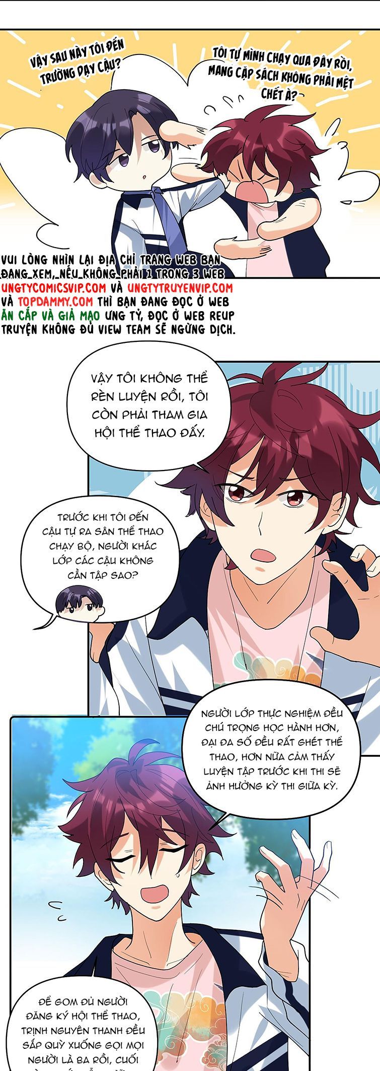 Tình Yêu Trên Mạng Của Giáo Bá Lật Xe Rồi: Chapter 56