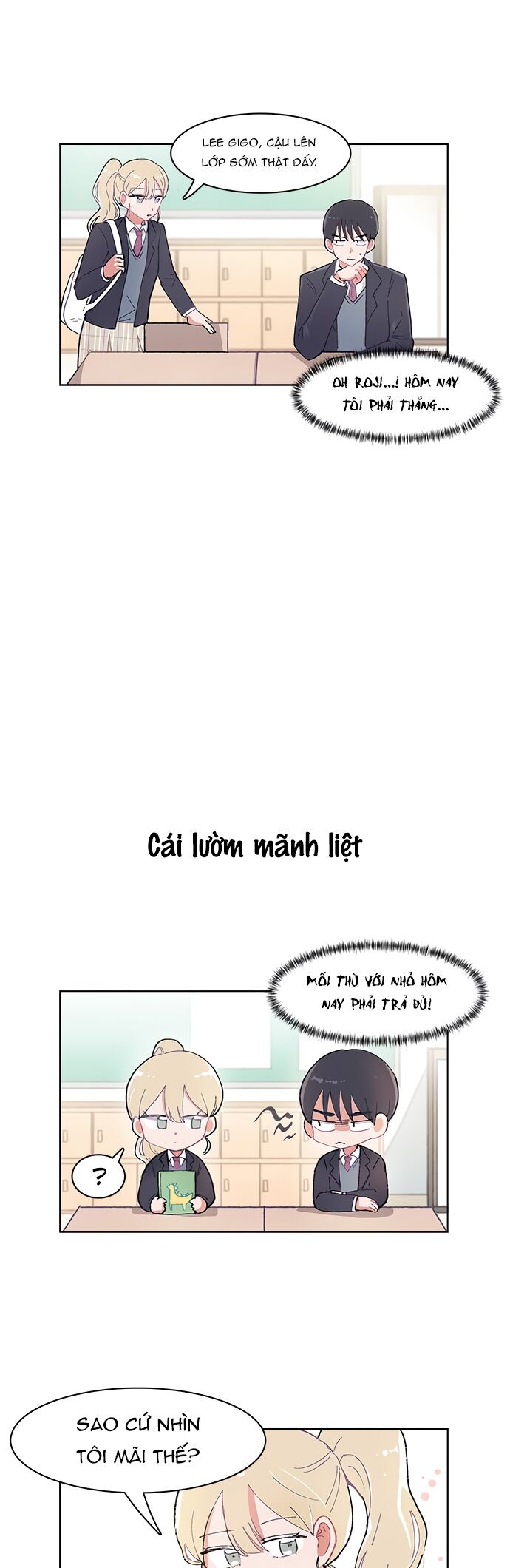 Tớ Chỉ Muốn Đánh Bại Cậu: Chapter 3