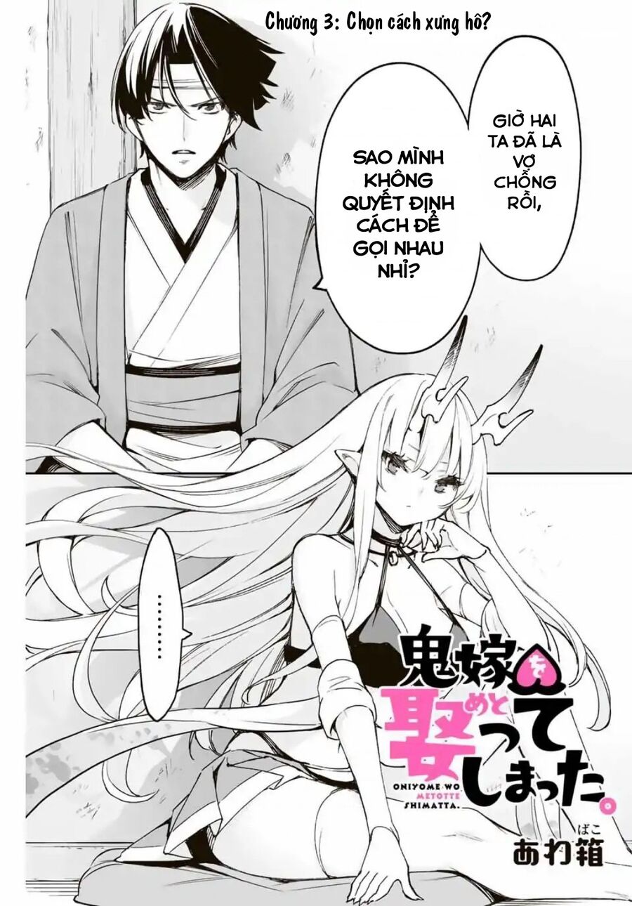 Tôi Đã Kết Hôn Với Một Nữ Quỷ: Chapter 3