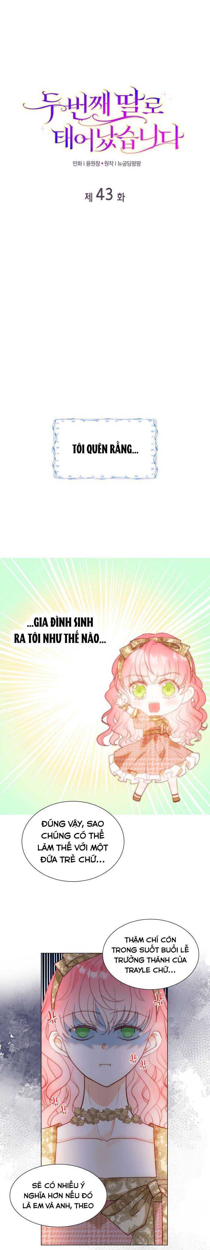 Tôi được sinh ra là con gái thứ hai: Chapter 43