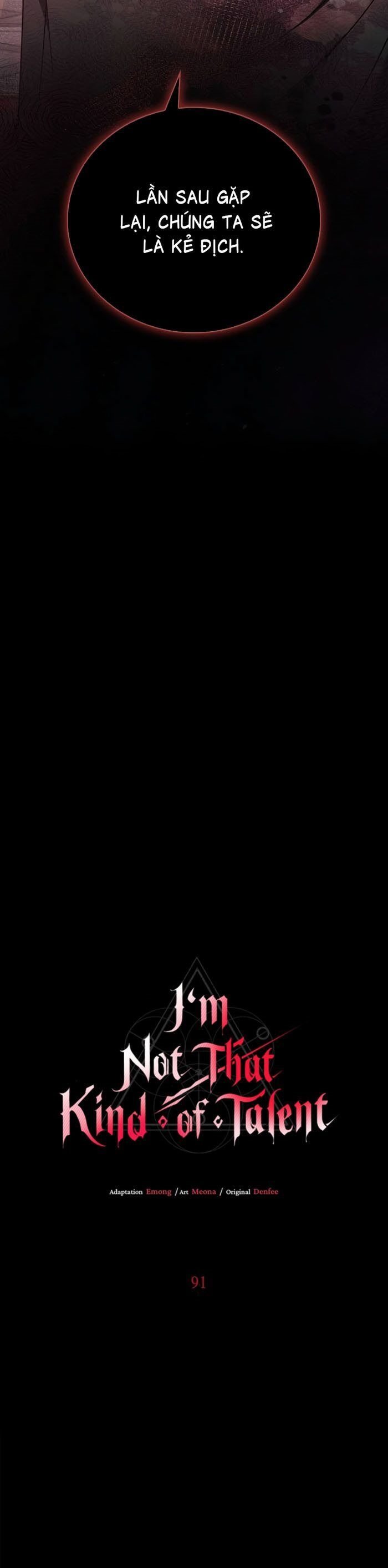 Tôi Không Tài Năng Đến Thế Đâu: Chapter 91