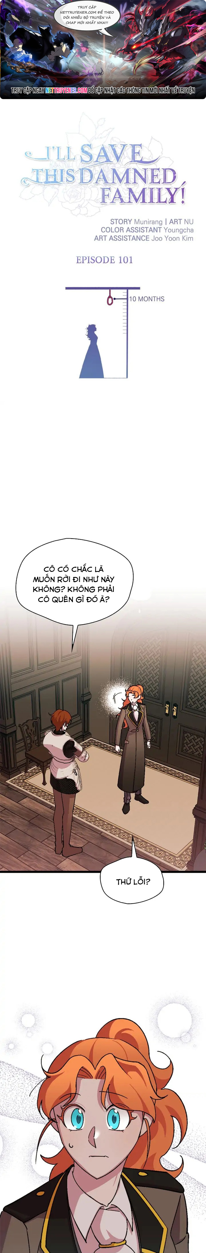 Tôi Sẽ Cứu Lấy Gia Tộc Sắp Sụp Đổ: Chapter 101
