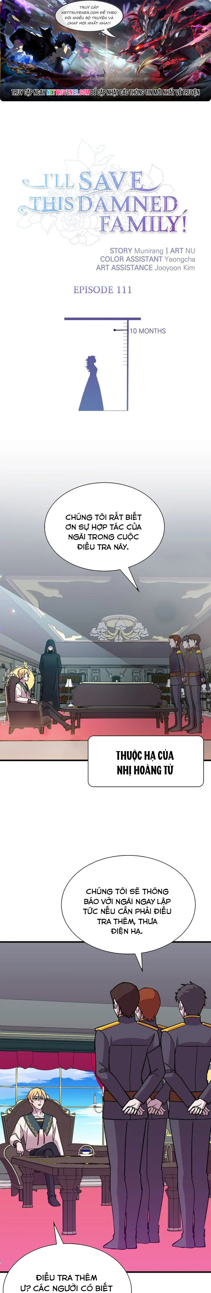 Tôi Sẽ Cứu Lấy Gia Tộc Sắp Sụp Đổ: Chapter 111