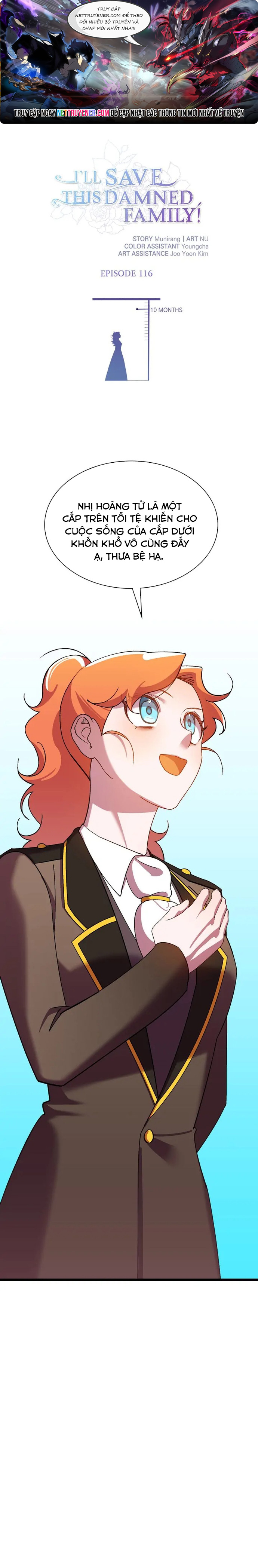 Tôi Sẽ Cứu Lấy Gia Tộc Sắp Sụp Đổ: Chapter 116