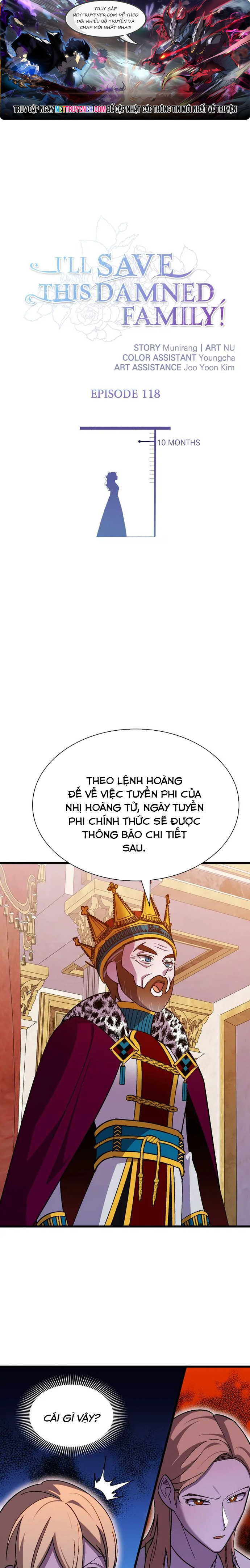 Tôi Sẽ Cứu Lấy Gia Tộc Sắp Sụp Đổ: Chapter 118