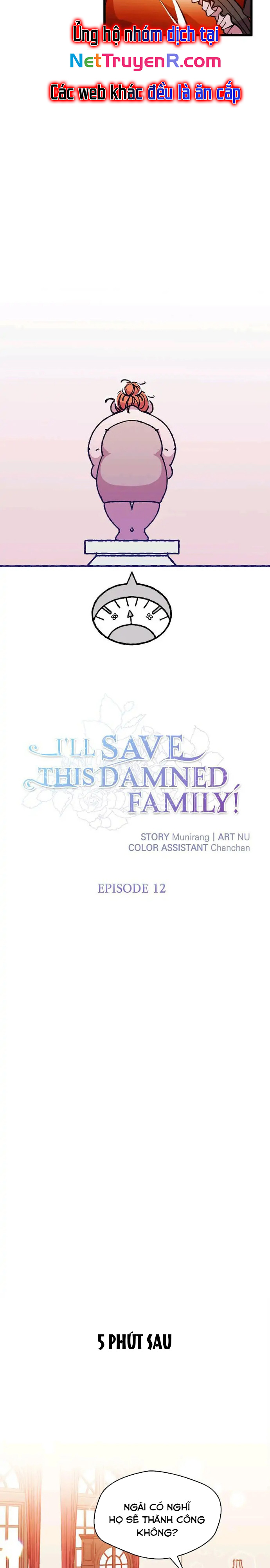 Tôi Sẽ Cứu Lấy Gia Tộc Sắp Sụp Đổ: Chapter 12