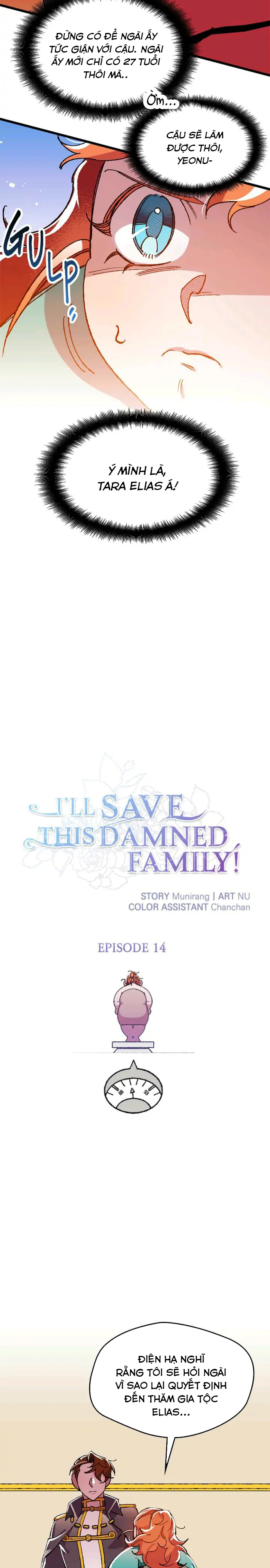 Tôi Sẽ Cứu Lấy Gia Tộc Sắp Sụp Đổ: Chapter 14