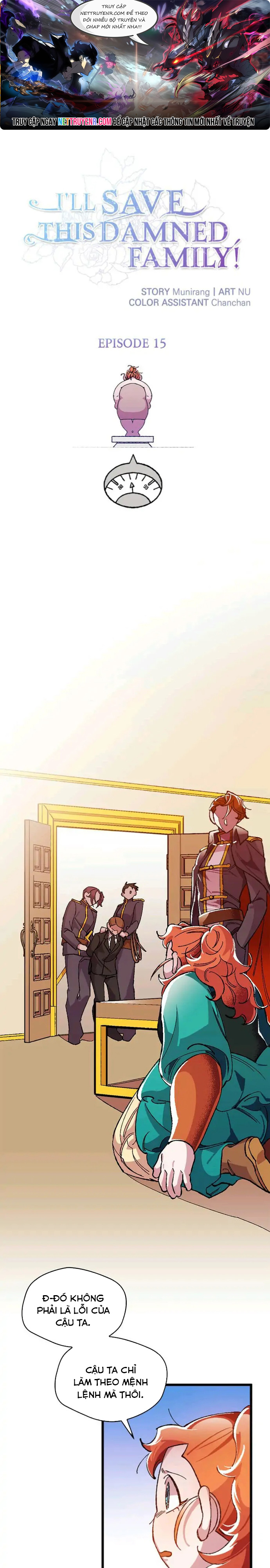 Tôi Sẽ Cứu Lấy Gia Tộc Sắp Sụp Đổ: Chapter 15