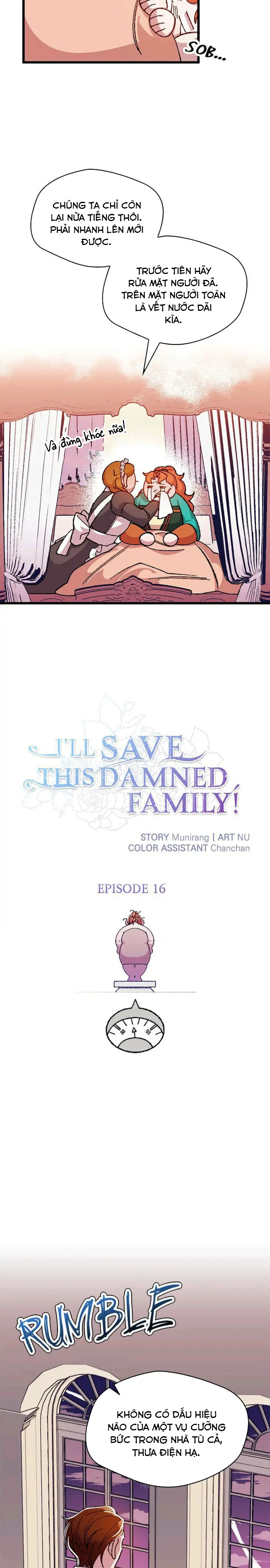 Tôi Sẽ Cứu Lấy Gia Tộc Sắp Sụp Đổ: Chapter 16