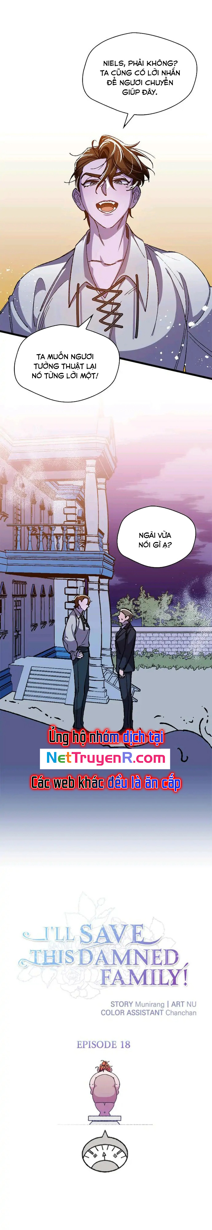 Tôi Sẽ Cứu Lấy Gia Tộc Sắp Sụp Đổ: Chapter 18