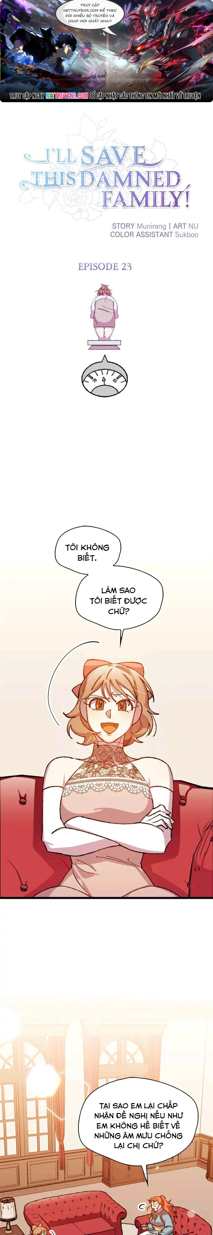 Tôi Sẽ Cứu Lấy Gia Tộc Sắp Sụp Đổ: Chapter 23