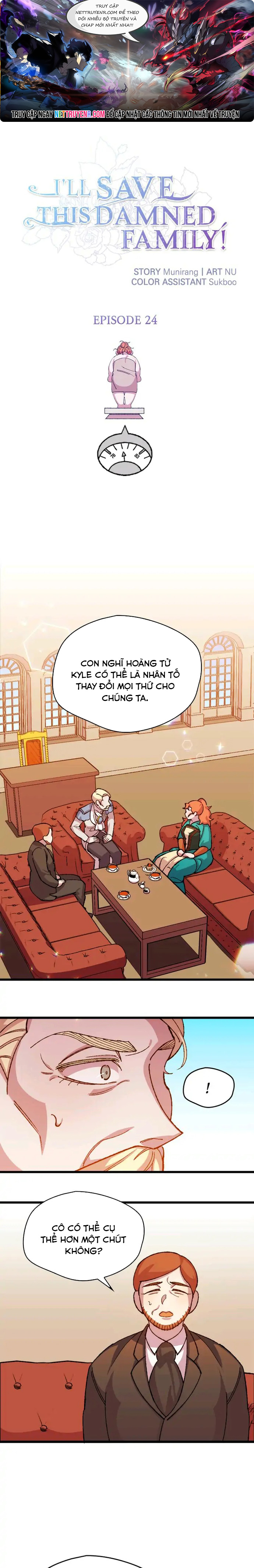 Tôi Sẽ Cứu Lấy Gia Tộc Sắp Sụp Đổ: Chapter 24