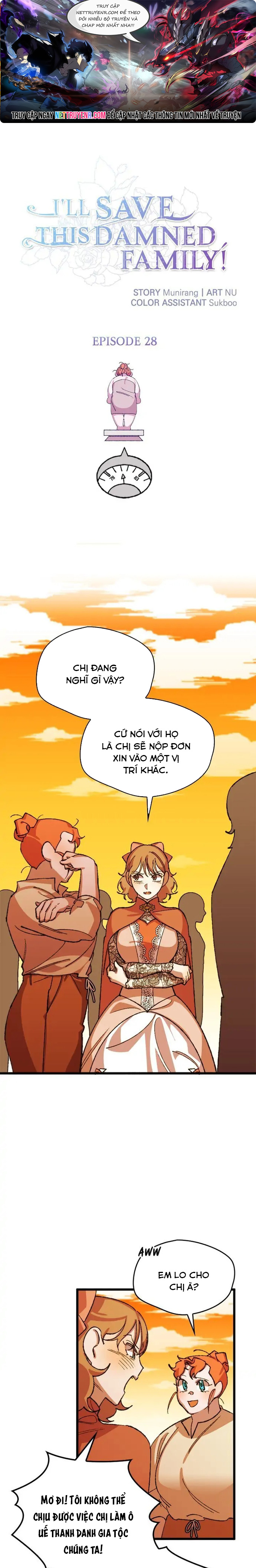 Tôi Sẽ Cứu Lấy Gia Tộc Sắp Sụp Đổ: Chapter 28