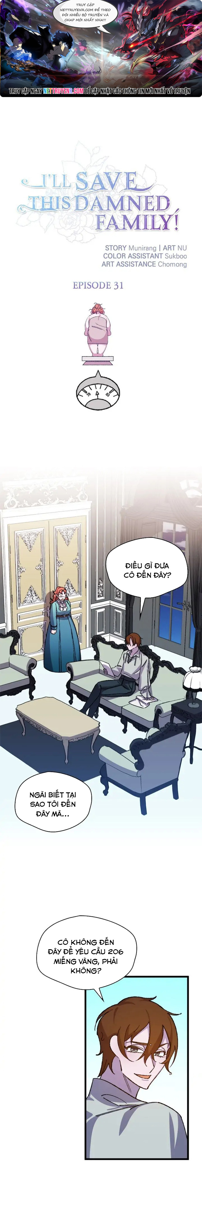 Tôi Sẽ Cứu Lấy Gia Tộc Sắp Sụp Đổ: Chapter 31