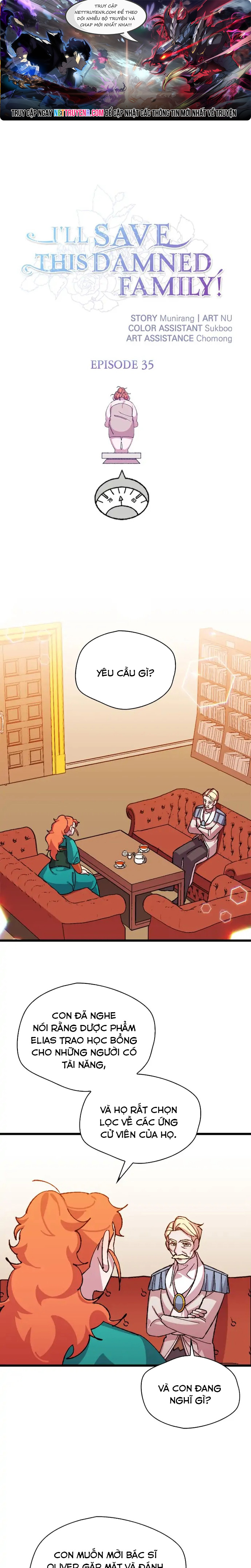 Tôi Sẽ Cứu Lấy Gia Tộc Sắp Sụp Đổ: Chapter 35