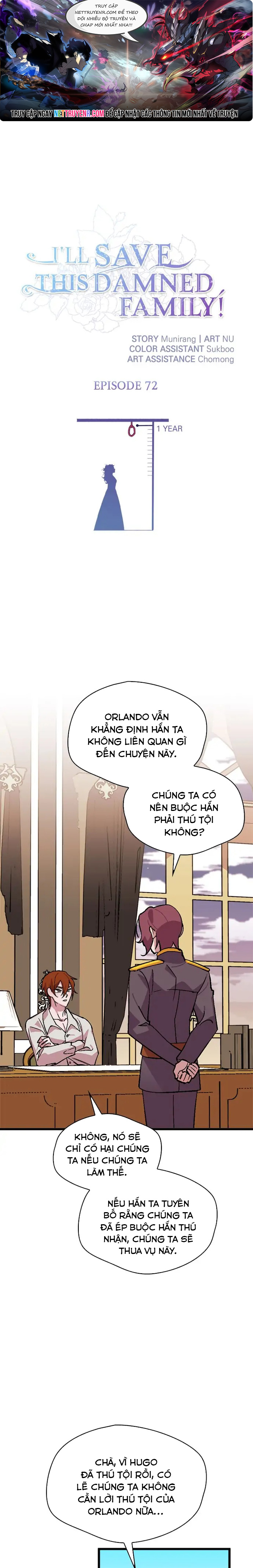 Tôi Sẽ Cứu Lấy Gia Tộc Sắp Sụp Đổ: Chapter 72