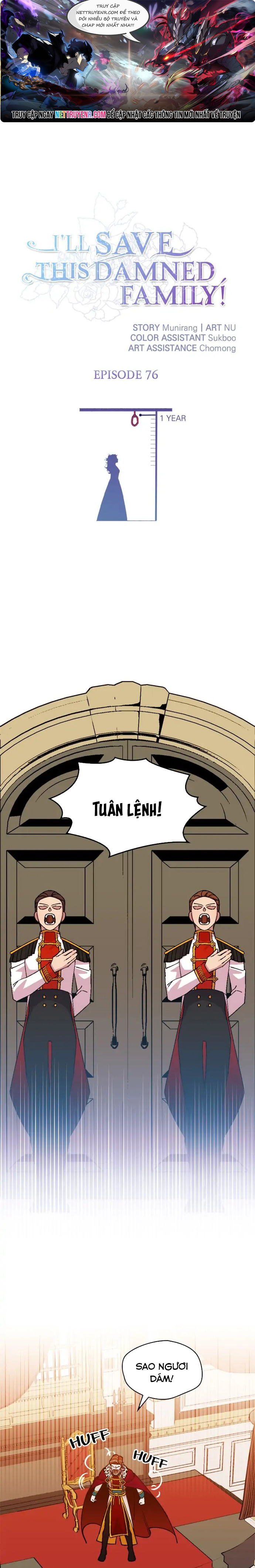 Tôi Sẽ Cứu Lấy Gia Tộc Sắp Sụp Đổ: Chapter 76