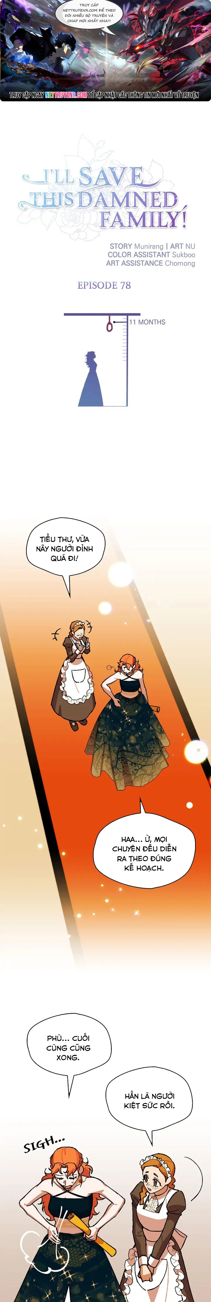 Tôi Sẽ Cứu Lấy Gia Tộc Sắp Sụp Đổ: Chapter 78