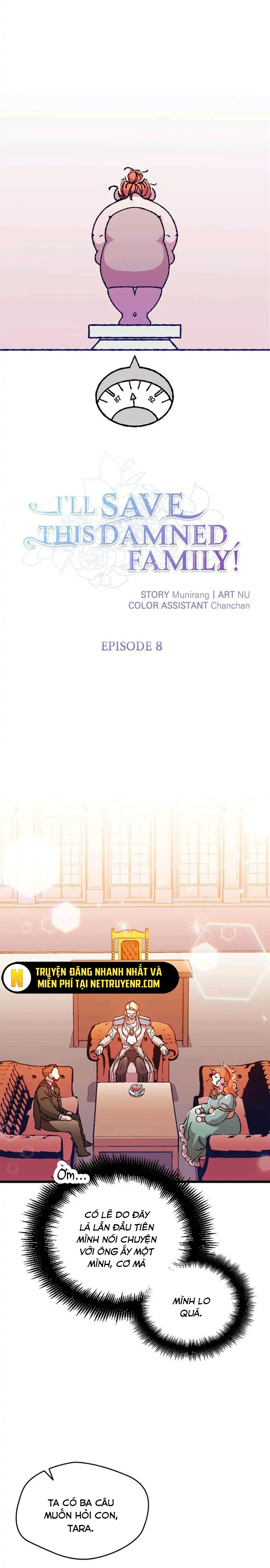 Tôi Sẽ Cứu Lấy Gia Tộc Sắp Sụp Đổ: Chapter 8