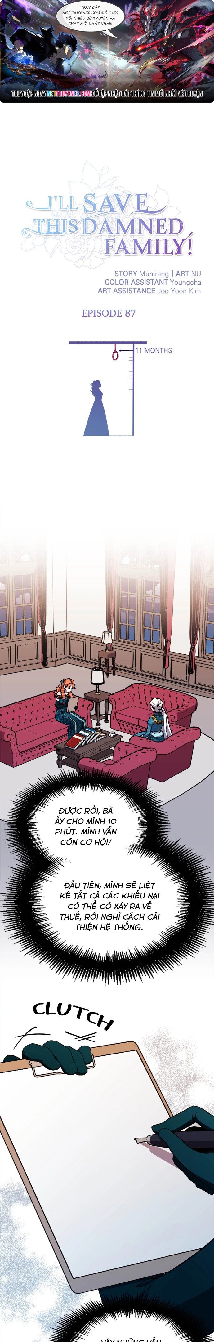 Tôi Sẽ Cứu Lấy Gia Tộc Sắp Sụp Đổ: Chapter 87