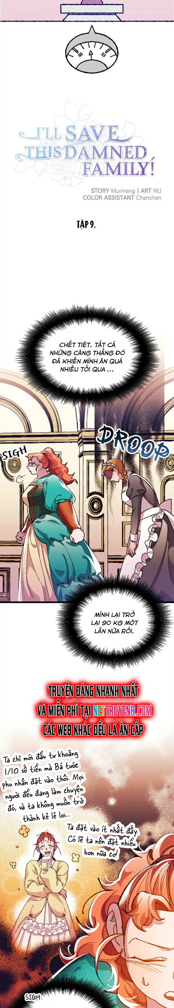 Tôi Sẽ Cứu Lấy Gia Tộc Sắp Sụp Đổ: Chapter 9