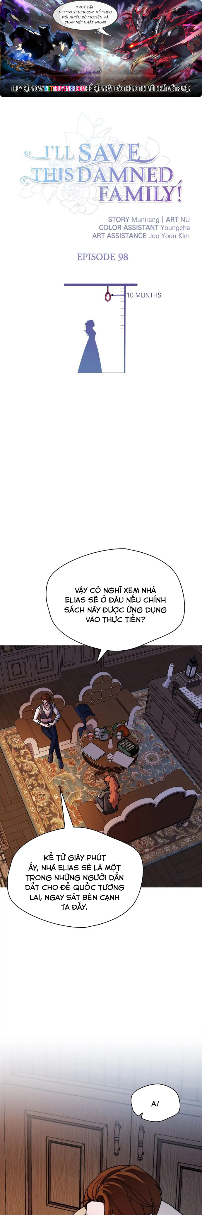 Tôi Sẽ Cứu Lấy Gia Tộc Sắp Sụp Đổ: Chapter 98