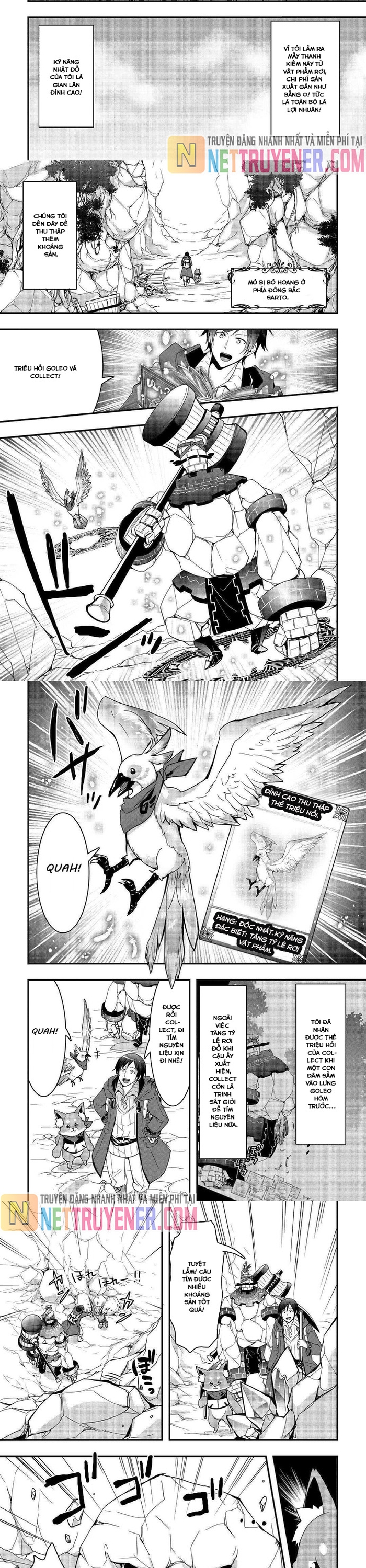 Tôi Sẽ Sống Tự Do Ở Thế Giới Khác Với Kỹ Năng Chế Tạo Trang Bị: Chapter 10