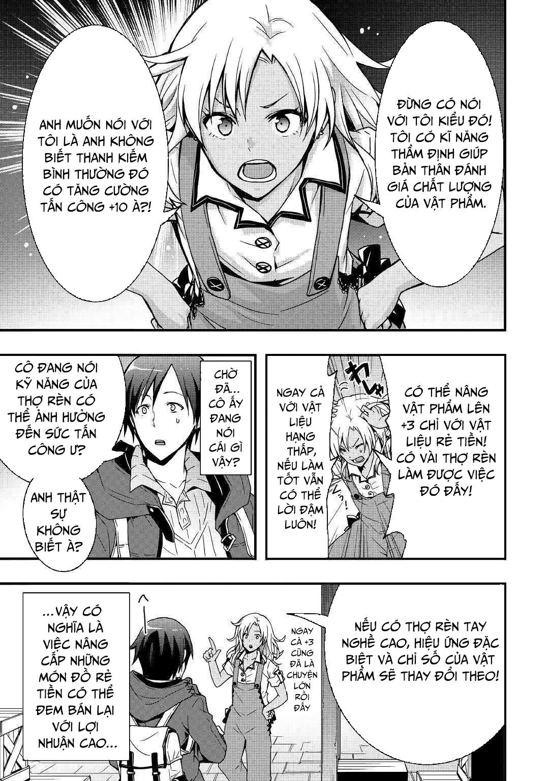 Tôi Sẽ Sống Tự Do Ở Thế Giới Khác Với Kỹ Năng Chế Tạo Trang Bị: Chapter 3