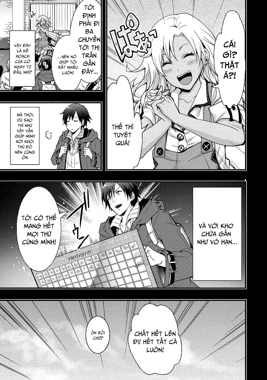 Tôi Sẽ Sống Tự Do Ở Thế Giới Khác Với Kỹ Năng Chế Tạo Trang Bị: Chapter 3