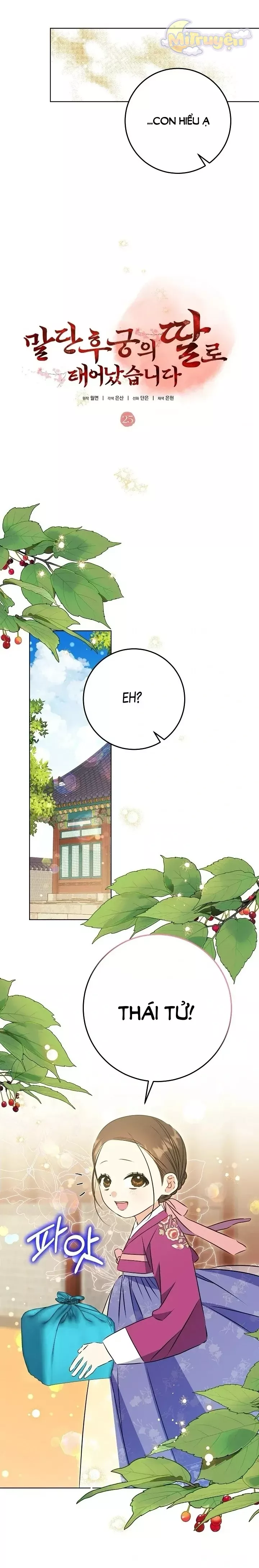 Tôi Sinh Ra Là Con Gái Của Một Thứ Phi Thấp Hèn: Chapter 25