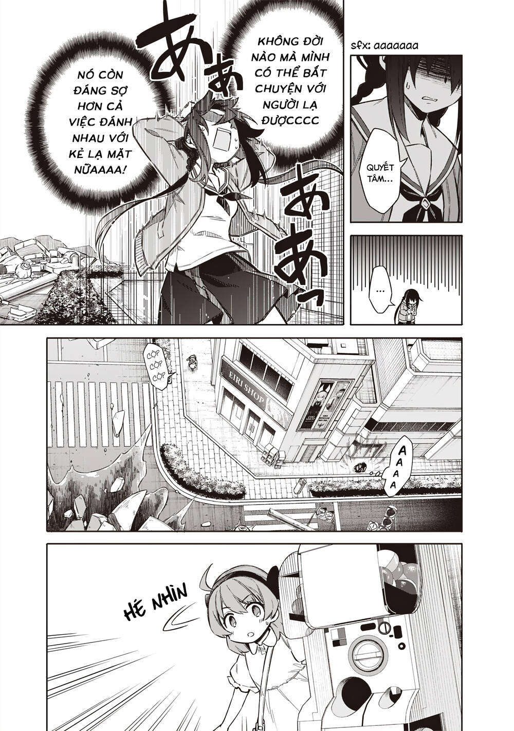 Tokyo Kinoko: Nữ Sinh Trung Học Mạnh Nhất Thế Giới Với Kĩ Năng Giao Tiếp Cực Tệ: Chapter 1