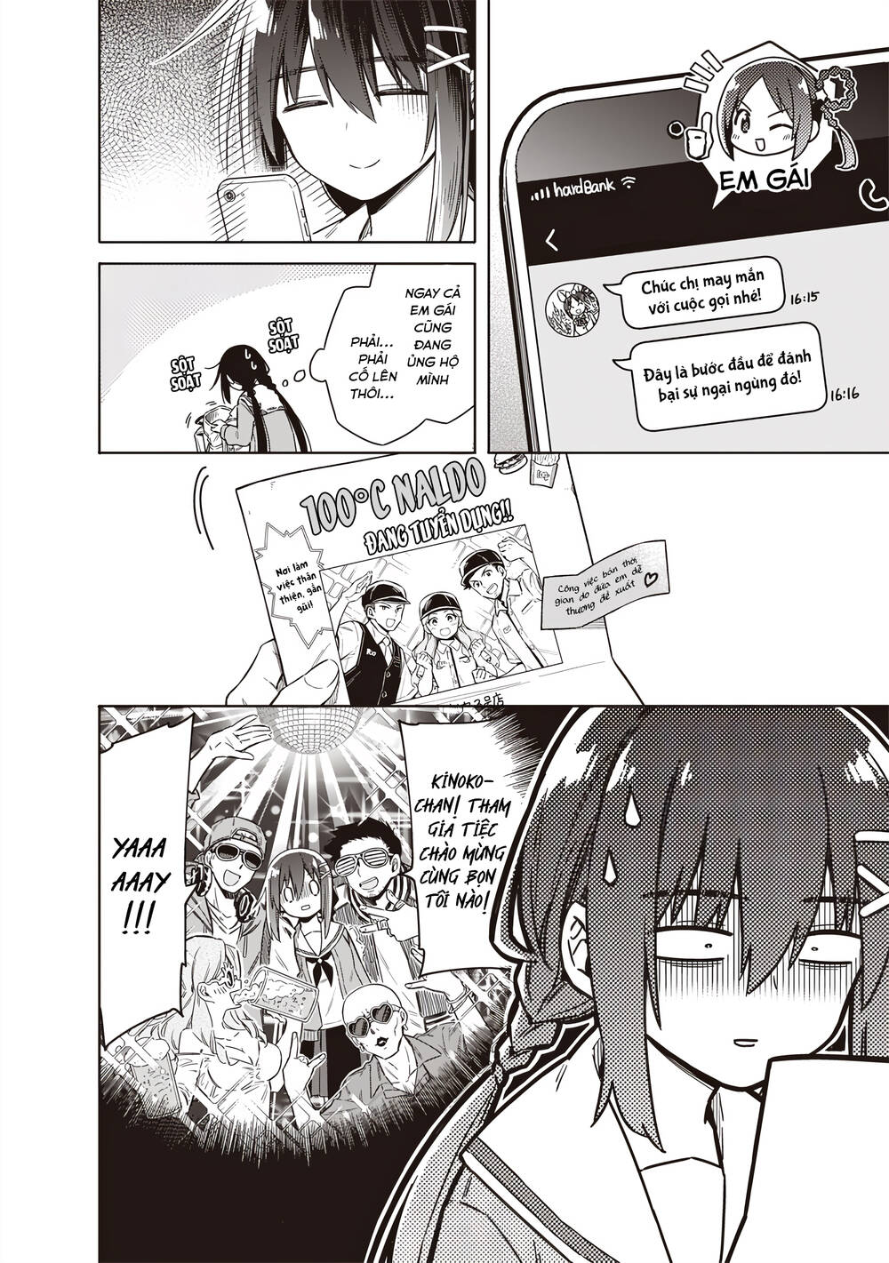 Tokyo Kinoko: Nữ Sinh Trung Học Mạnh Nhất Thế Giới Với Kĩ Năng Giao Tiếp Cực Tệ: Chapter 1