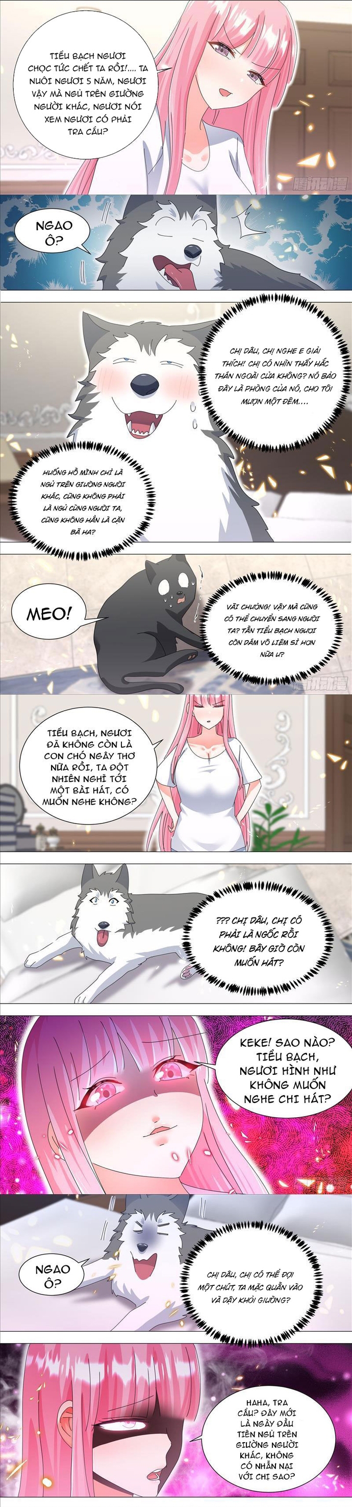 Trọng Sinh Thành Chó Của Nữ Thần: Chapter 330