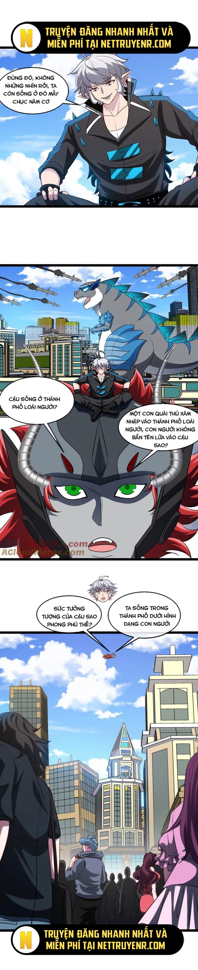 Trùng Sinh Thành Godzilla: Chapter 185