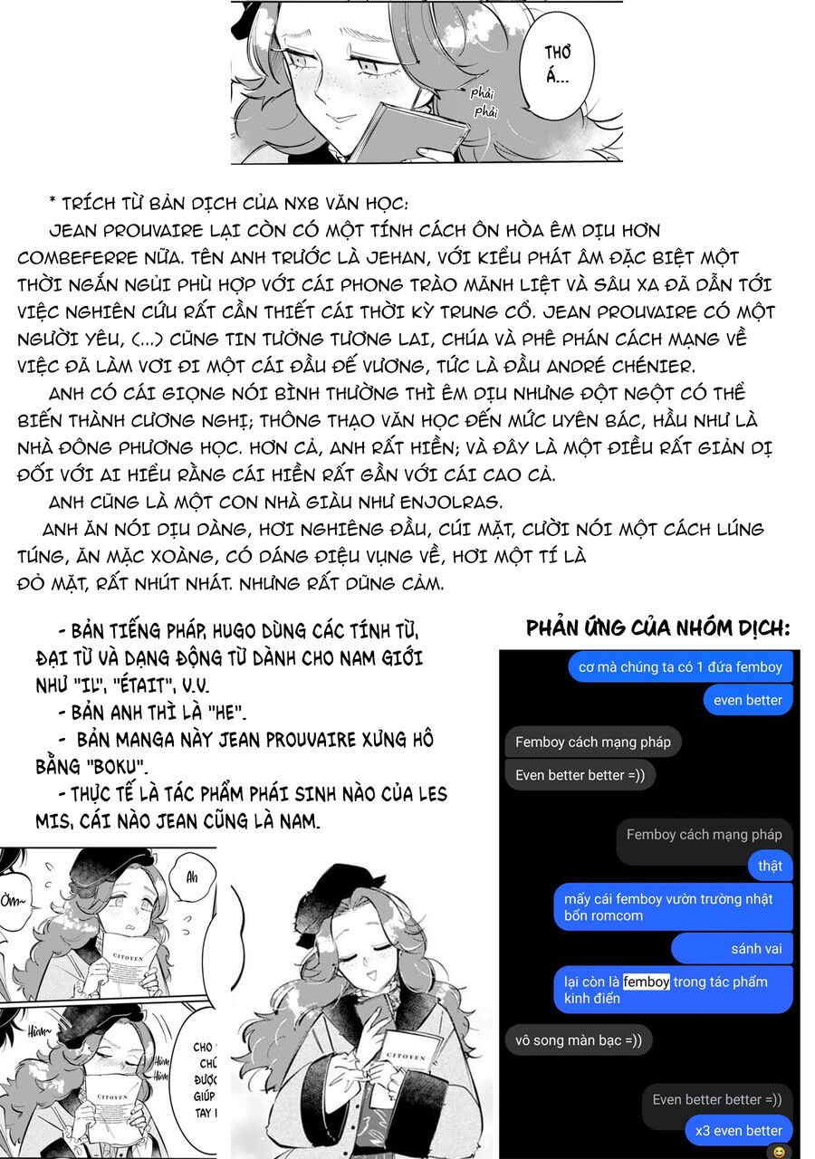 Từ Những Người Khốn Khổ - Gửi Đến Những Người Bạn Của Khoảnh Khắc L'heure Bleue.: Chapter 2