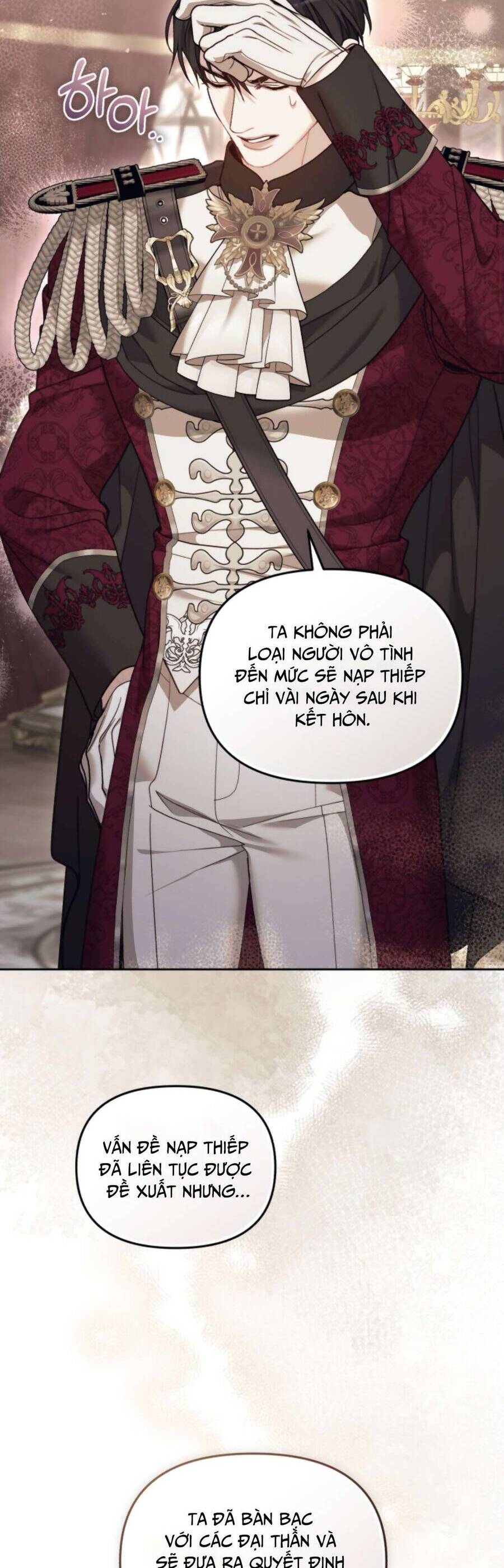 Tuy Là Hoàng Hậu Thay Thế Nhưng Tôi Lại Đánh Mất Đêm Đầu Tiên: Chapter 9