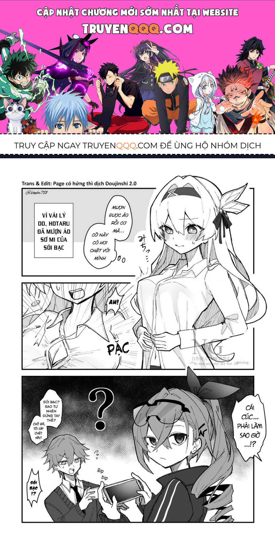 Tuyển Tập Truyện Dịch Của Page Có Hứng Thì Dịch Doujinshi: Chapter 458