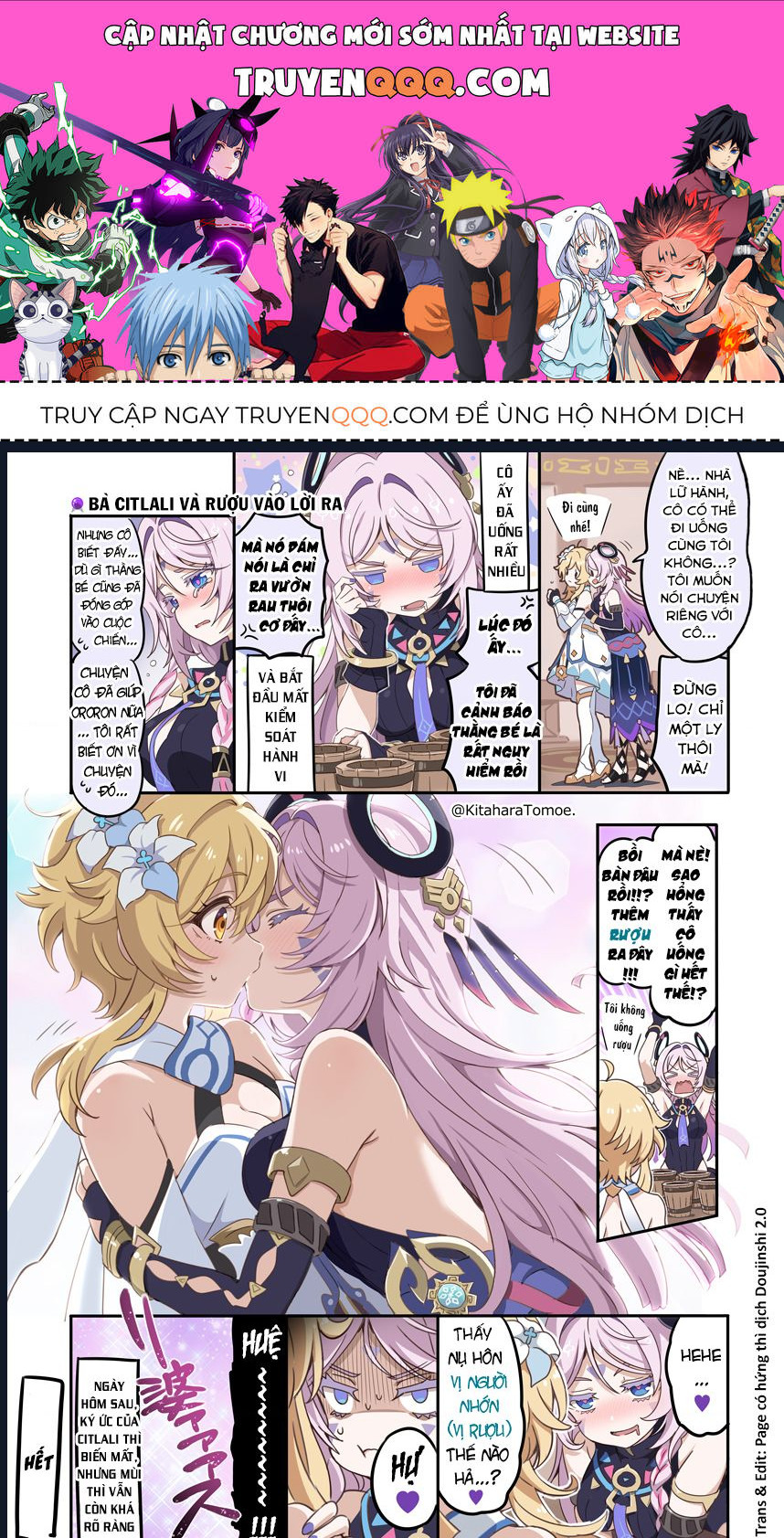 Tuyển Tập Truyện Dịch Của Page Có Hứng Thì Dịch Doujinshi: Chapter 460