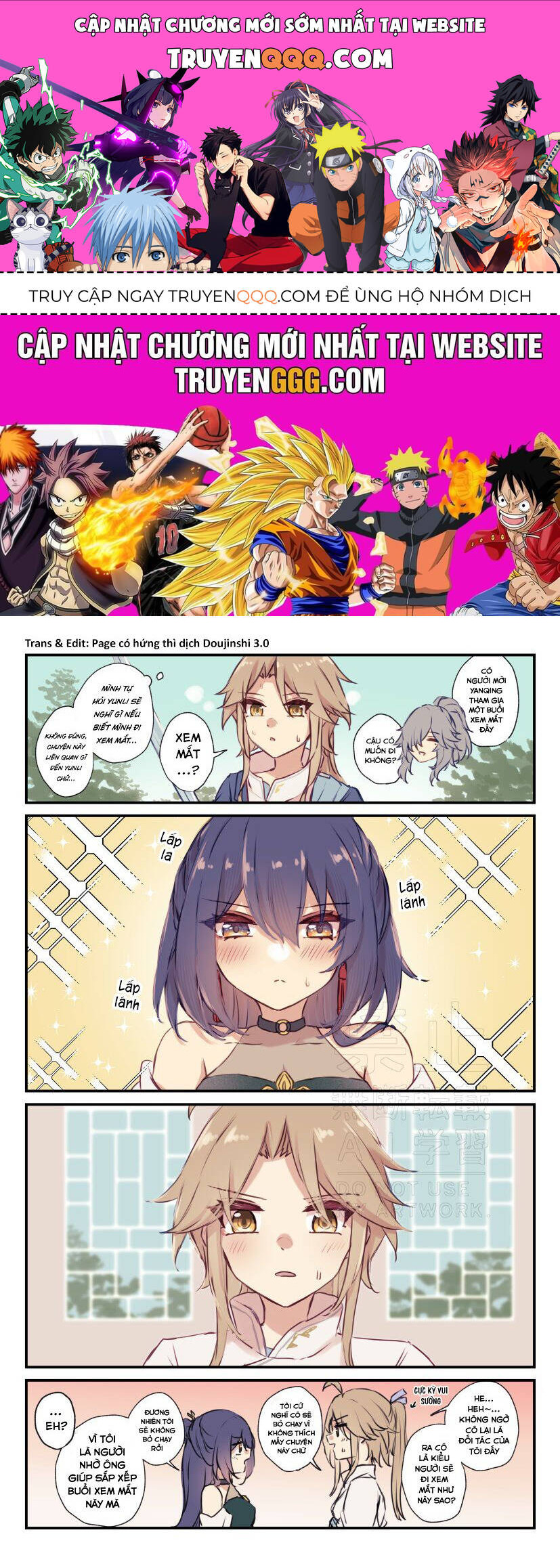Tuyển Tập Truyện Dịch Của Page Có Hứng Thì Dịch Doujinshi: Chapter 495