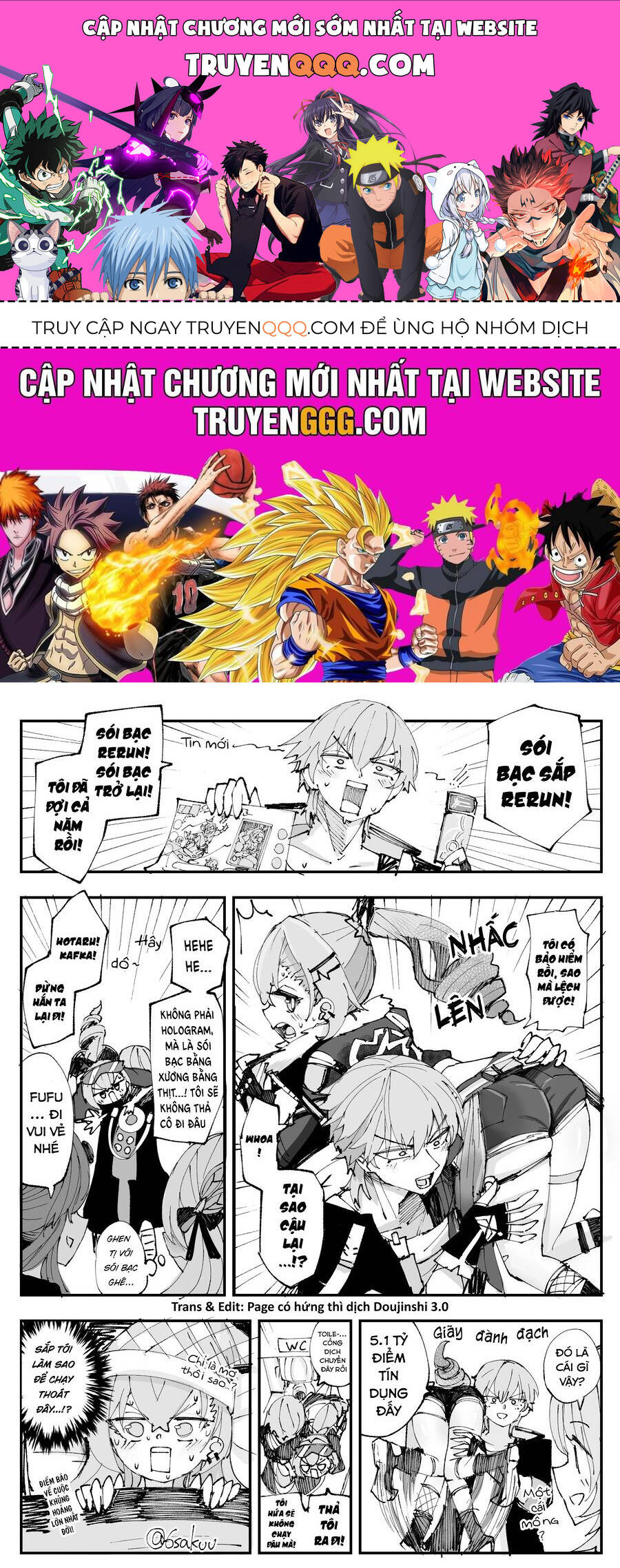 Tuyển Tập Truyện Dịch Của Page Có Hứng Thì Dịch Doujinshi: Chapter 518