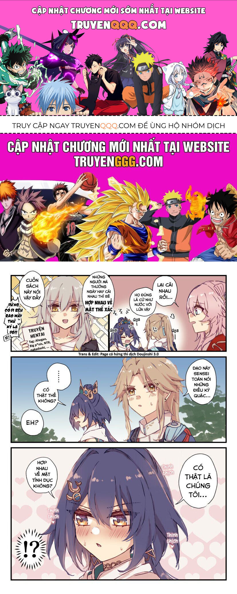 Tuyển Tập Truyện Dịch Của Page Có Hứng Thì Dịch Doujinshi: Chapter 585